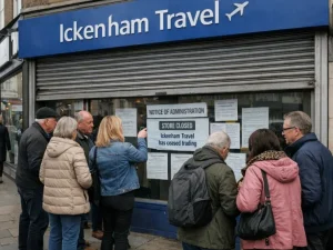 ickenham travel collapse administration