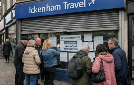 ickenham travel collapse administration