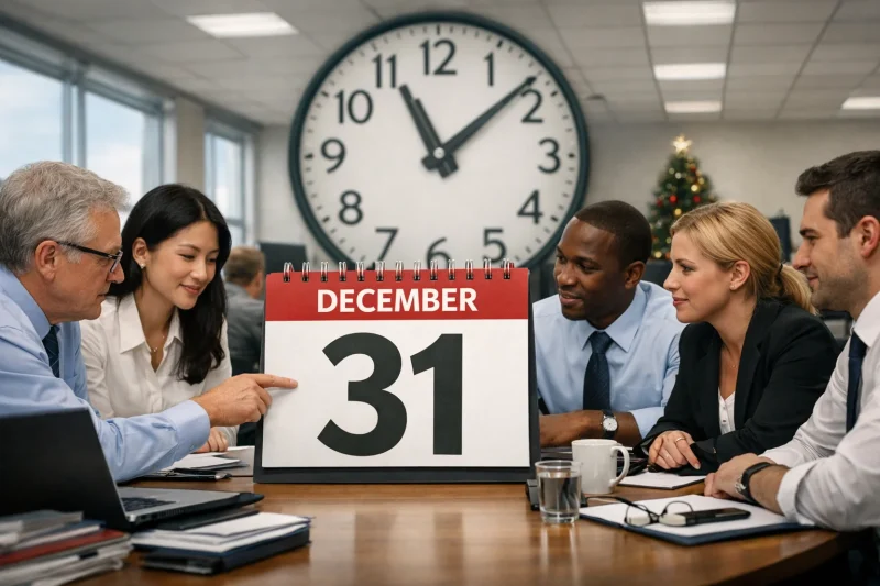 Is New Year's Eve a Working Day in the UK