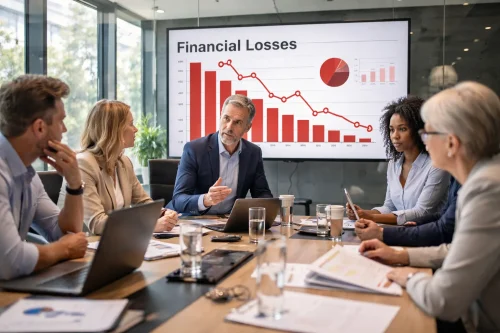 When Did Fired Earth Begin to Decline, and How Serious Were the Losses