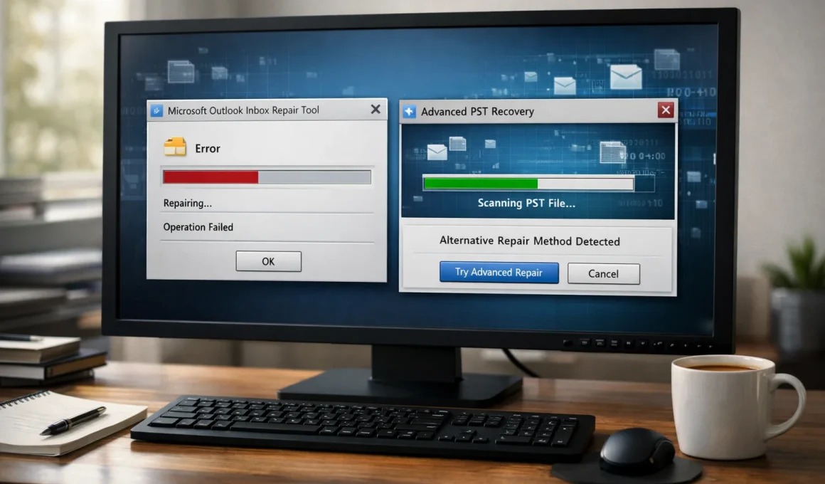 How to&nbsp;Repair Corrupt PST Files When&nbsp;Scanpst.exe Tools Fails