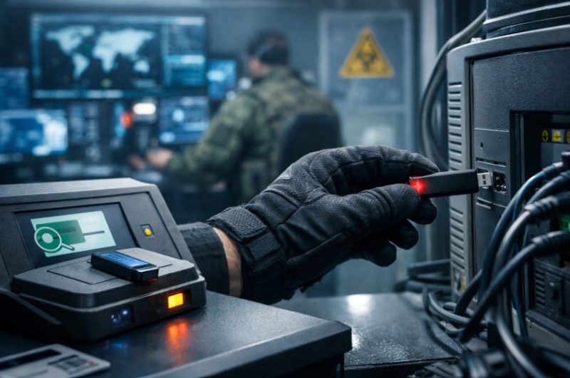 risks of usb devices in high-security environments