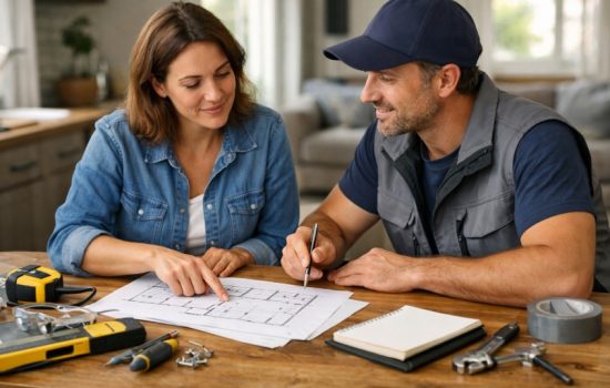 how to work with tradespeople effectively