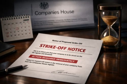 first gazette notice for compulsory strike-off