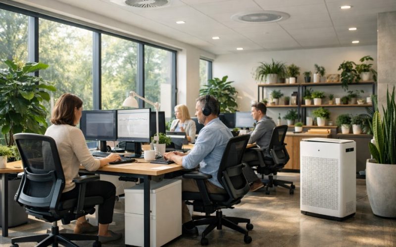 how businesses create healthier work environments