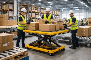 how scissor lift tables improve workplace safety