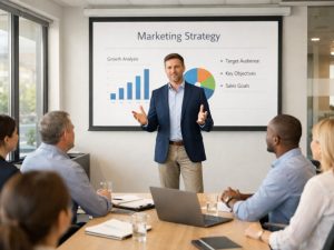 what helps to stay confident when presenting at work