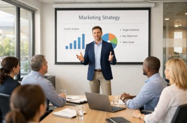 what helps to stay confident when presenting at work