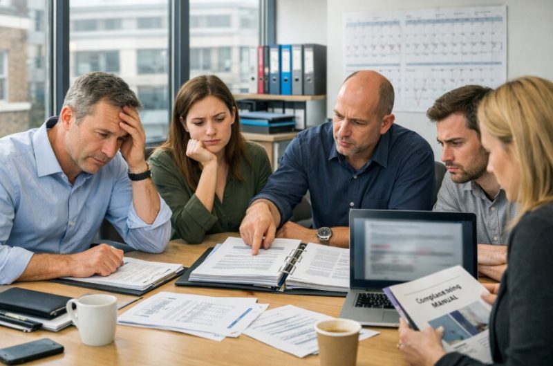 why does staff confidence drop when rules change