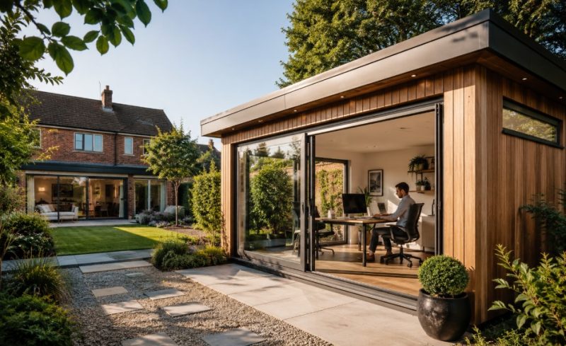 maximising property value with insulated garden offices