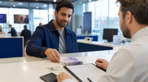 Can You Deposit £5,000 Cash in a UK Bank