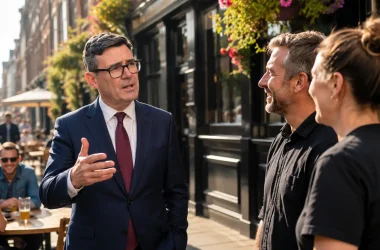 UK Andy Burnham Hospitality Tax Relief Pub Bills Cut by 20%