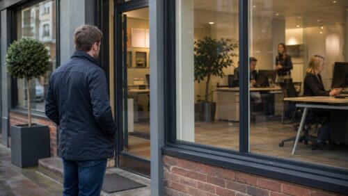 Checking whether a business feels trustworthy