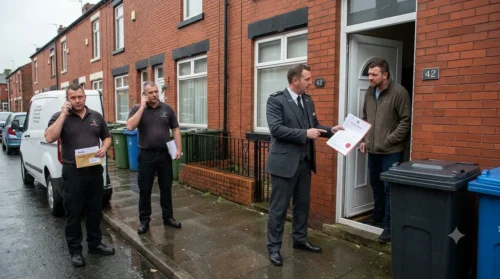 Debt Collectors the Same as Bailiffs