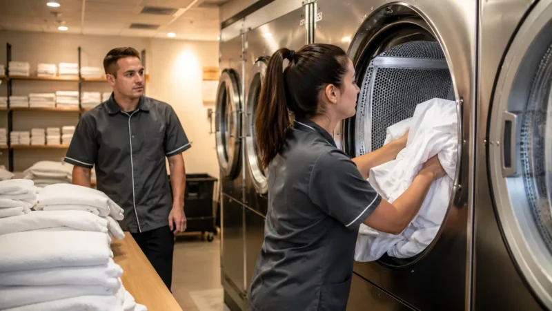 Efficient Tumble Dryers Can Help UK Hotels Reduce Laundry Costs