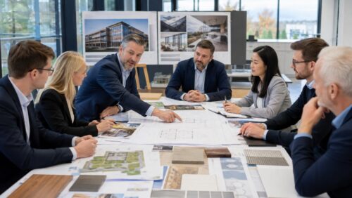 Engineering partner for modular office project