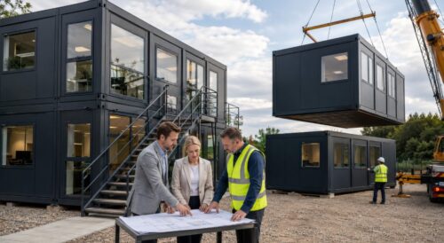 Flexible modular office for business growth