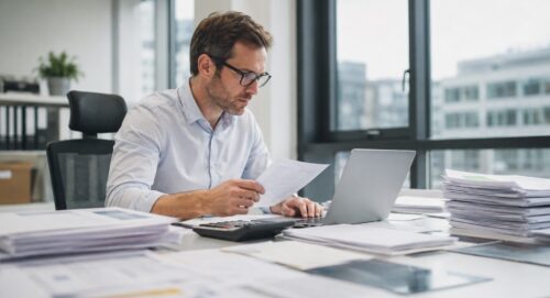 Invoice discounting process