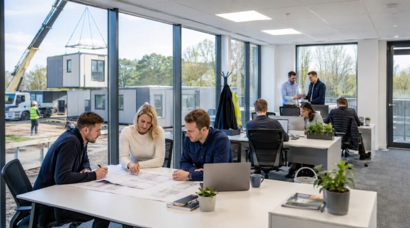when should a business choose a modular office