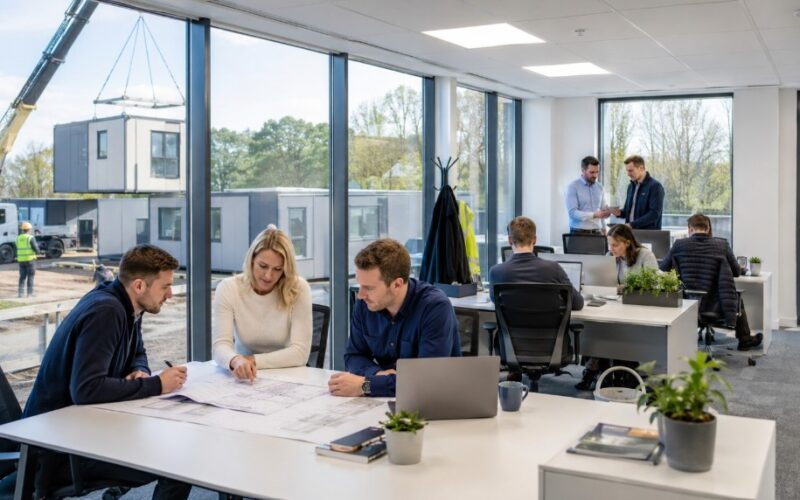 when should a business choose a modular office