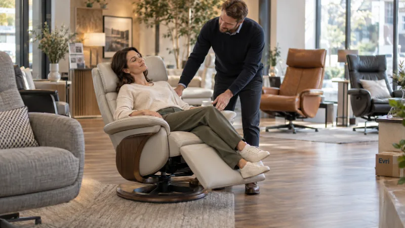 Benefits of Showroom Visits for Wellness Furniture