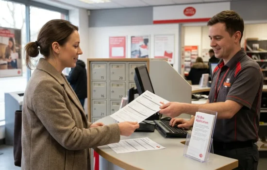 PO Box in the UK