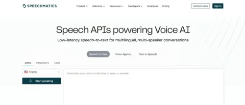 Speechmatics