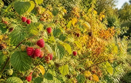 Summer vs Autumn Raspberries