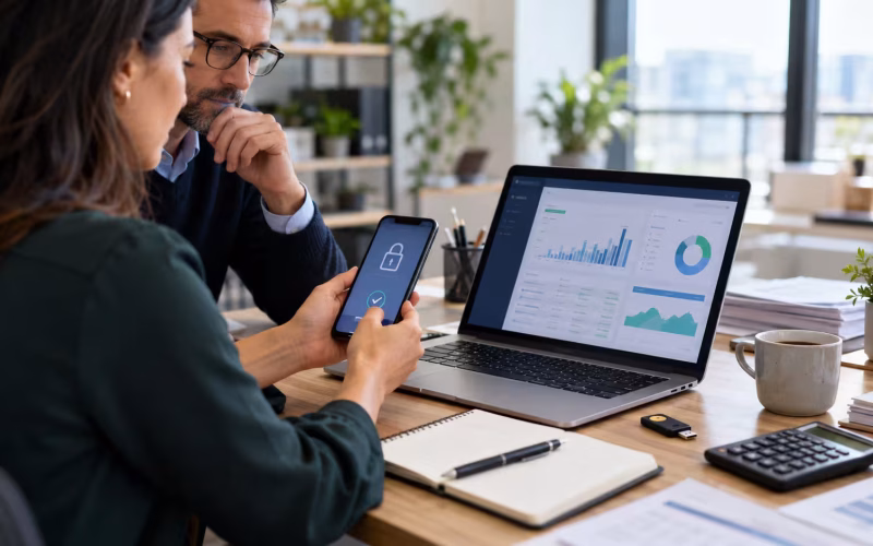 Key security features businesses should look for in online accounting platforms